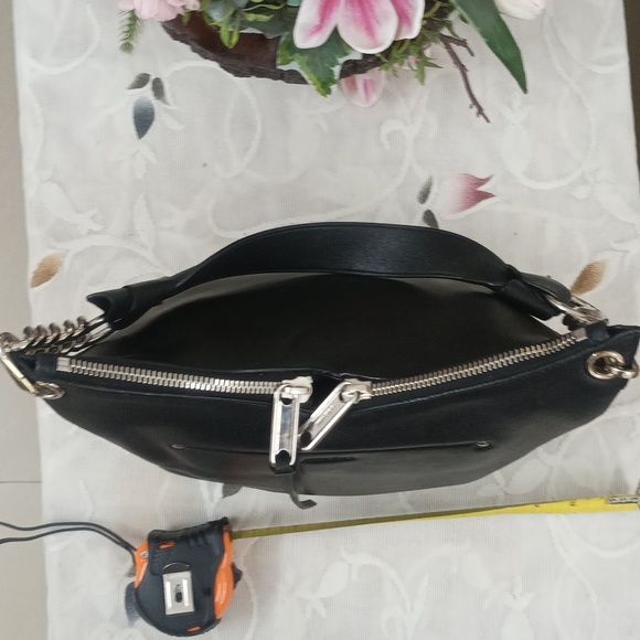 Authentic Jimmy Choo Raven Bag Black Nappa Leather - Picture 11 of 15